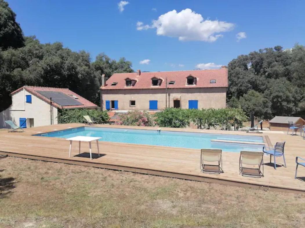 Gites Carbuccia En Corse Avec Piscine Chauffee 외부 사진